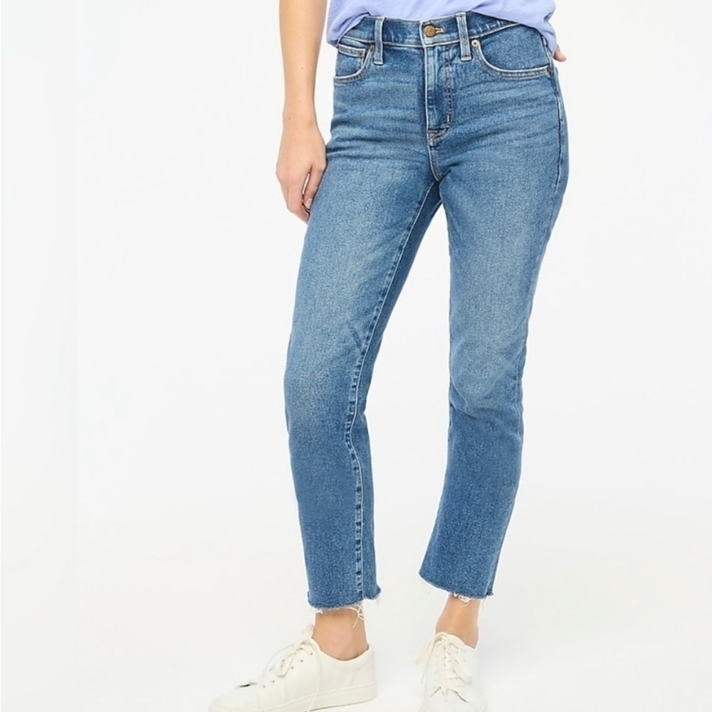 J Crew Factory Essential Straight Jeans size 30